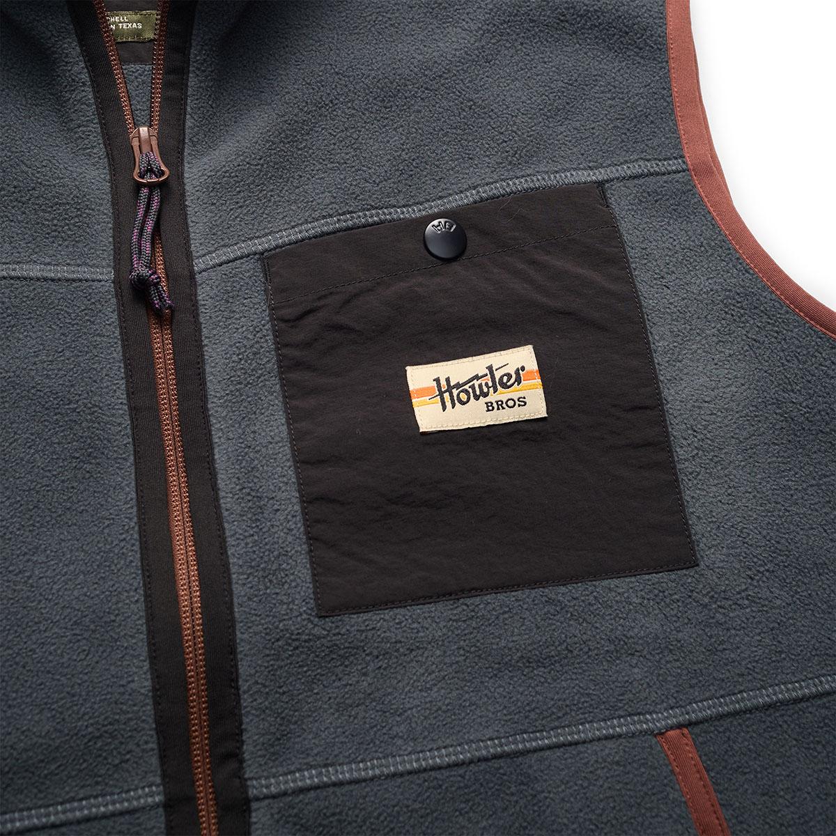 Howler Bros Free Range Fleece Vest Men's in Fog
